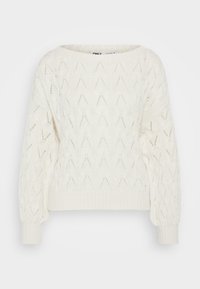 ONLY Petite ONLBRYNN LIFE STRUCTURE - Džemper - cloud dancer