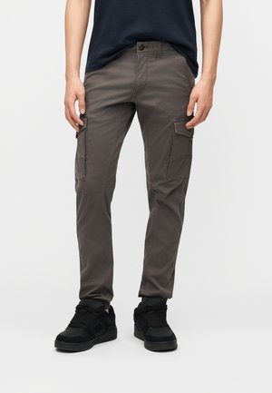 JJIPAUL JJFLAKE  - Cargo trousers - asphalt