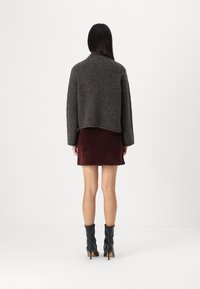Vero Moda VMSIRI OPEN CARDIGAN - Casaco de malha - dark grey