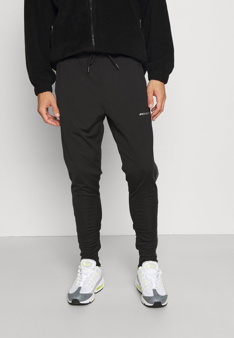Pegador LOGO PANTS UNISEX Jogginghose black grey/schwarz Zalando.at