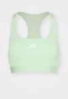 Medium support sports bra - semi green spark/white