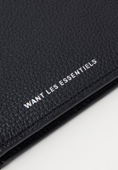 WANT Les Essentiels BENIN FOLD WALLET UNISEX - Portofel - black