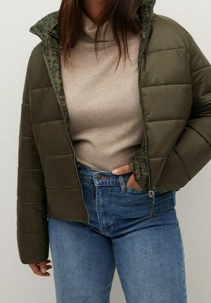 Winterjacke - dark green