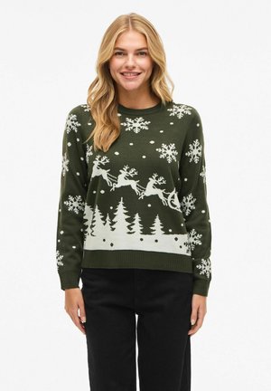 WEIHNACHTS VISNOWI - Maglione - forest night