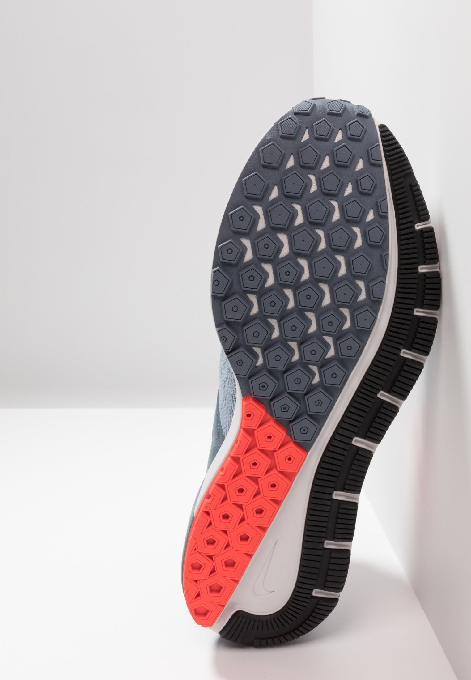 Nike Performance AIR ZOOM STRUCTURE 22 - Chaussures de running stables -  obsidian mist/bright crimson/armory blue/gris - ZALANDO.FR