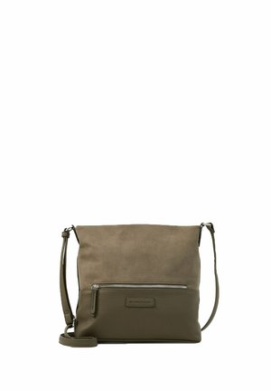 TOM TAILOR, GIA CROSS BAG M - Umhängetasche - mixed khaki