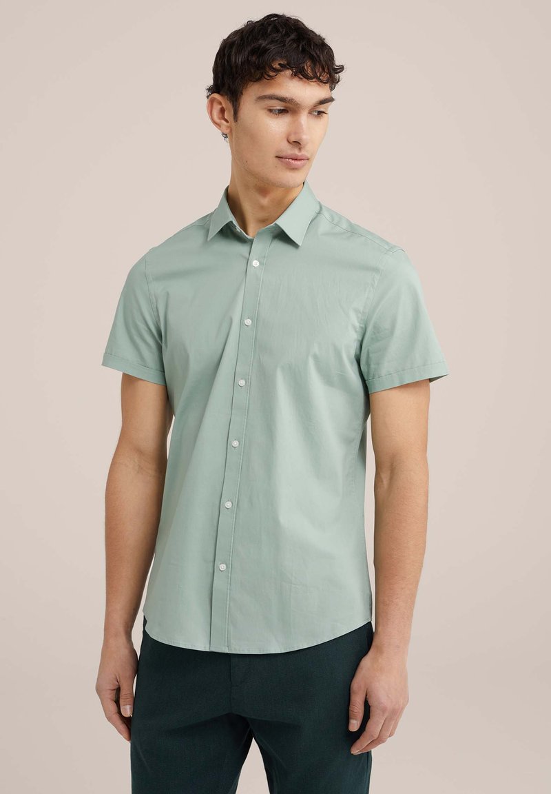 WE Fashion FUNDAMENTALS - Marškiniai - green