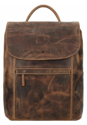 Greenburry VINTAGE 40 CM LAPTOPFACH - Rugzak - brown