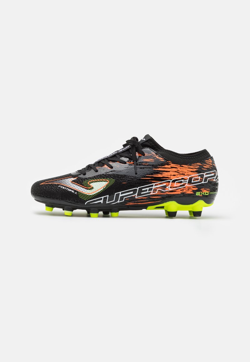 Joma SUPERCOPA Moulded stud football boots black/coral/black