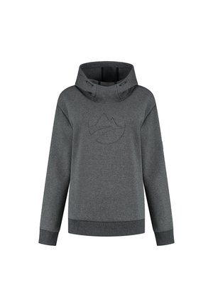 LONA - Hoodie - dark grey melange