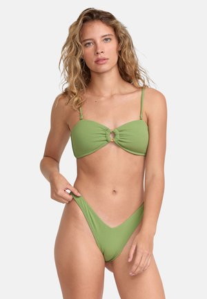 COSTA - MIT MITTLERER BEDECKUNG - Bikini bottoms - cac green