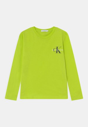 CHEST MONOGRAM UNISEX - Langarmshirt - acid lime