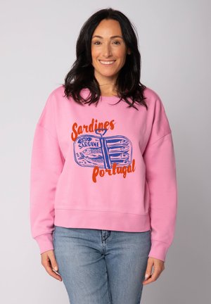 SARDINES PORTUGAL - Sweatshirt - bubble pink