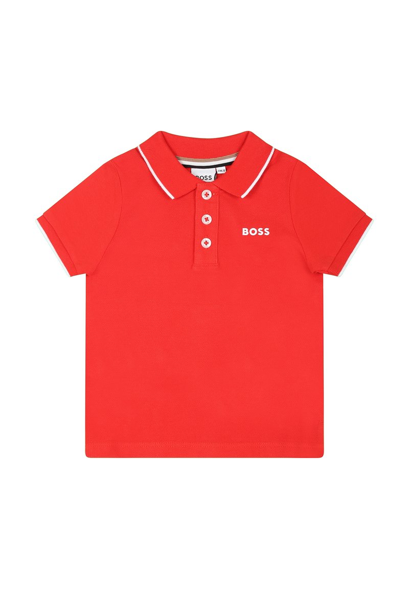 BOSS Kidswear Poloshirt rood