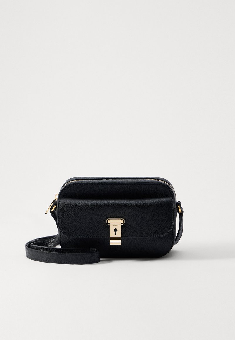 Bally LOLY - Axelremsväska - black/gold