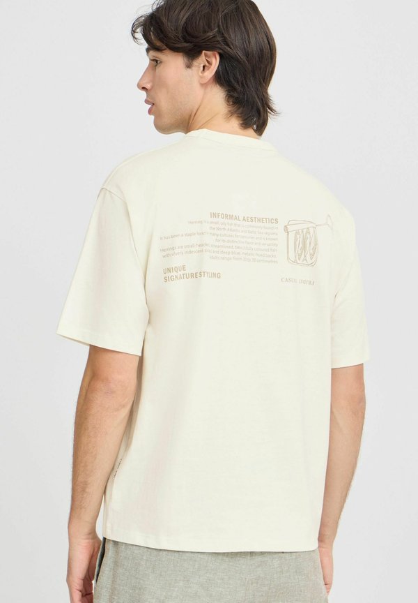 CFARCHER - Print T-shirt - egret