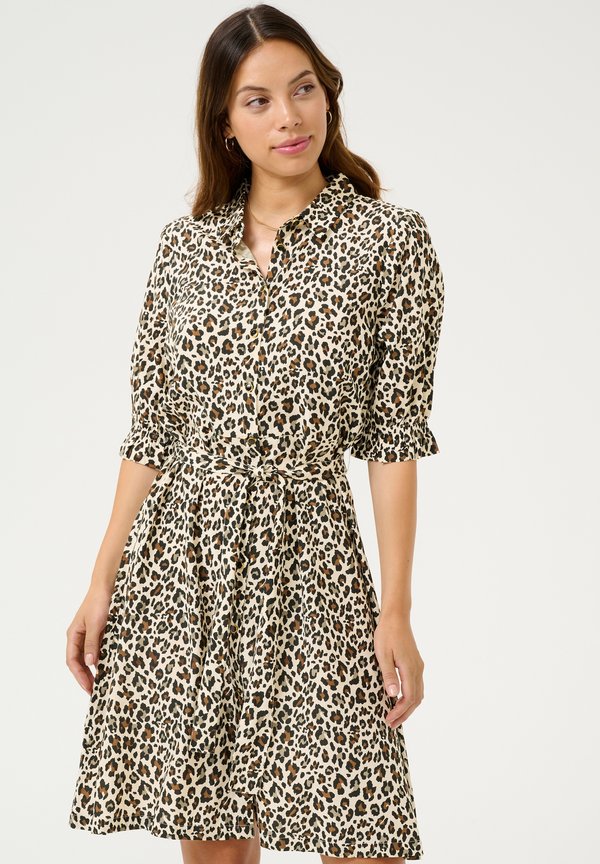 VELANA - Blusenkleid - multi color leo print