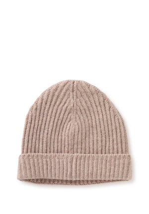 United Colors of Benetton, BEANIE IN 100%  IN CARDIGAN STITCH... - Gorro - beige