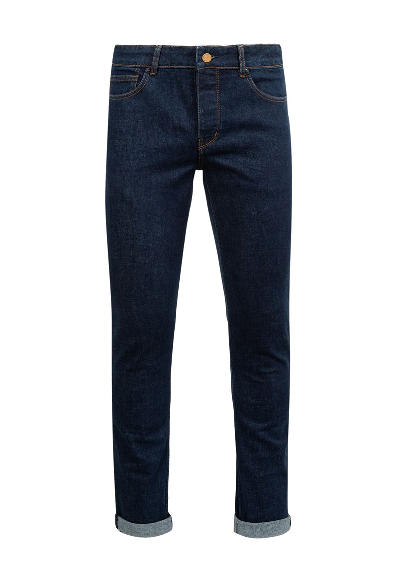 Faguo Straight leg jeans blauw denim/bluedenim