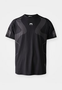 NEXUS - Sports T-shirts - black/silver-coloured