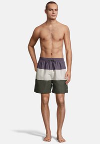 BECO the world of aquasports COASTLINE - Short de bain - grau/grün