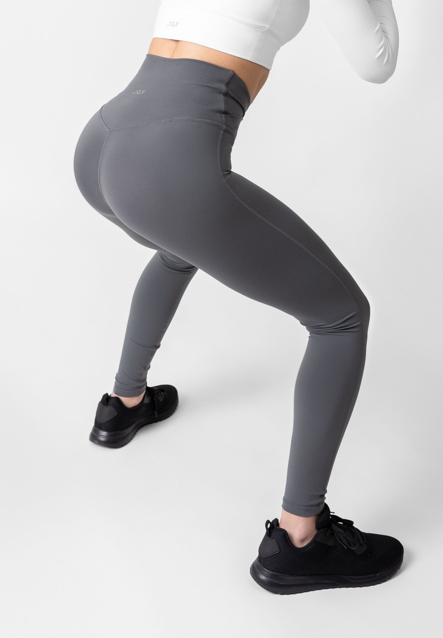 OGY Sportswear PLUMA GLEAM - SHAPING SPORTLEGGING - Leggings - grey -  Zalando.de