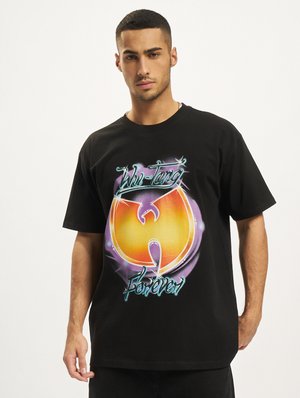 Upscale by Mister Tee Print T-shirt - black