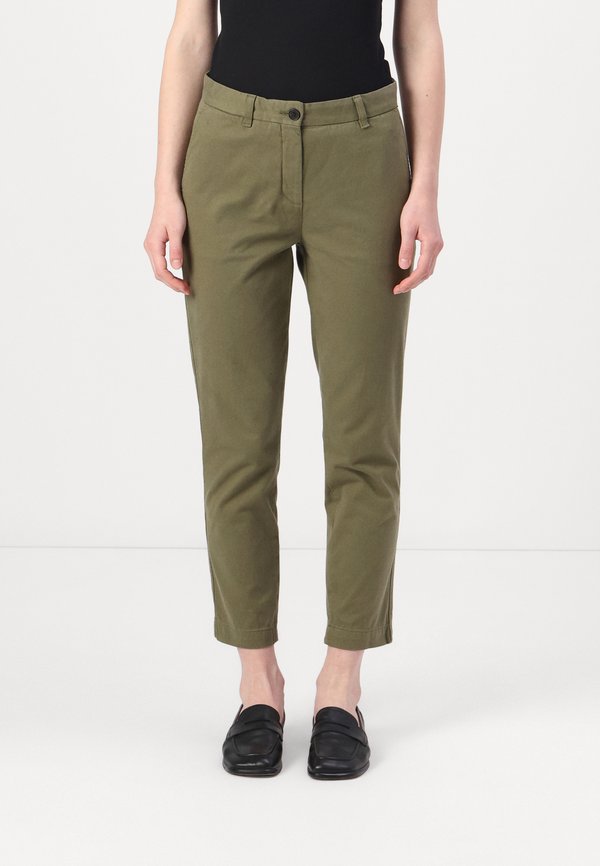 STRETCH SLIM - Chinos - utility olive
