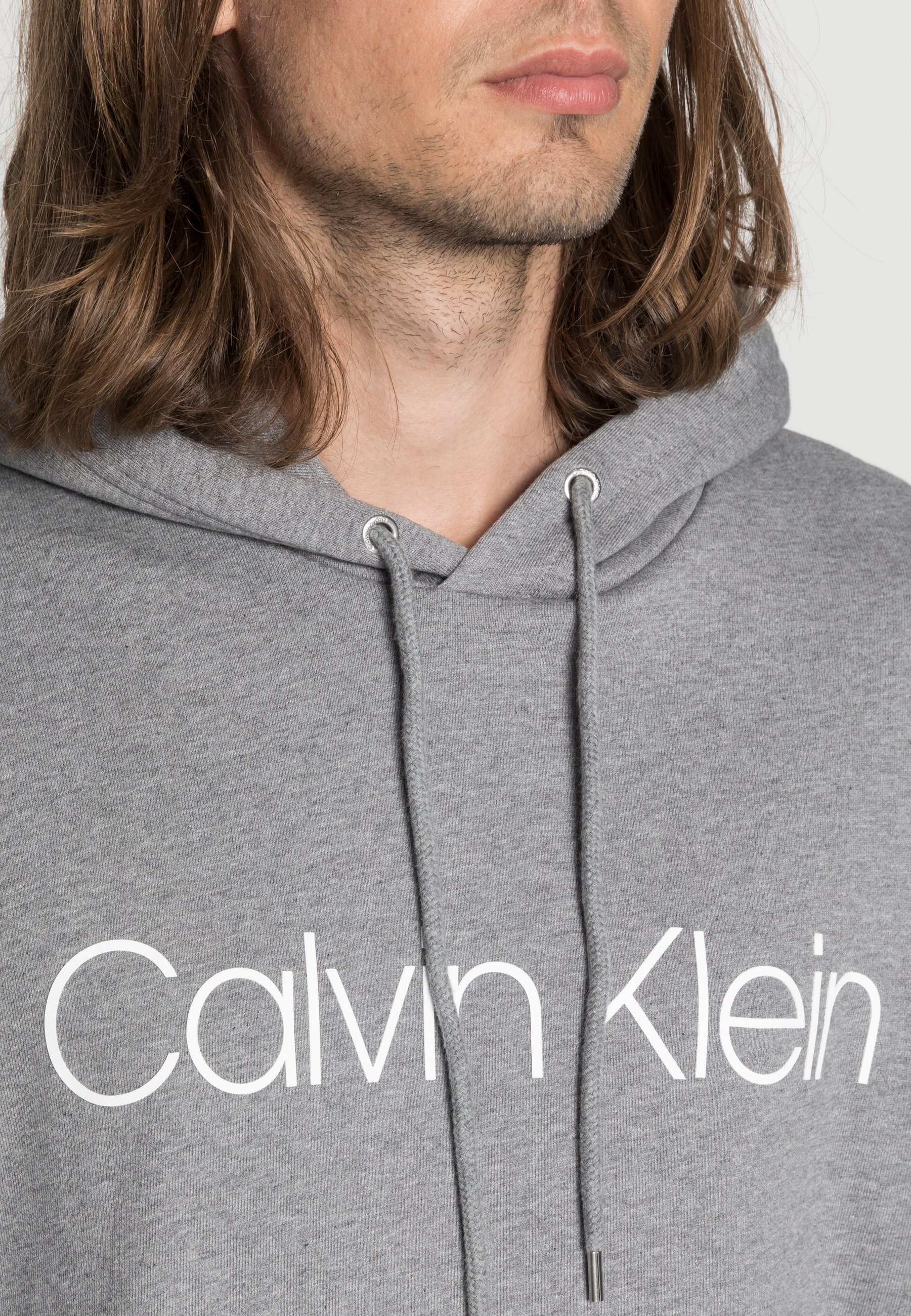 Calvin Klein LOGO HOODIE - Džemperis su 