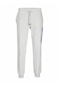 Jack & Jones JOGGING REGULAR FIT - Pantalones deportivos - white melange