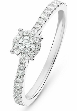 DIAMANT - Ring - weißgoldfarben
