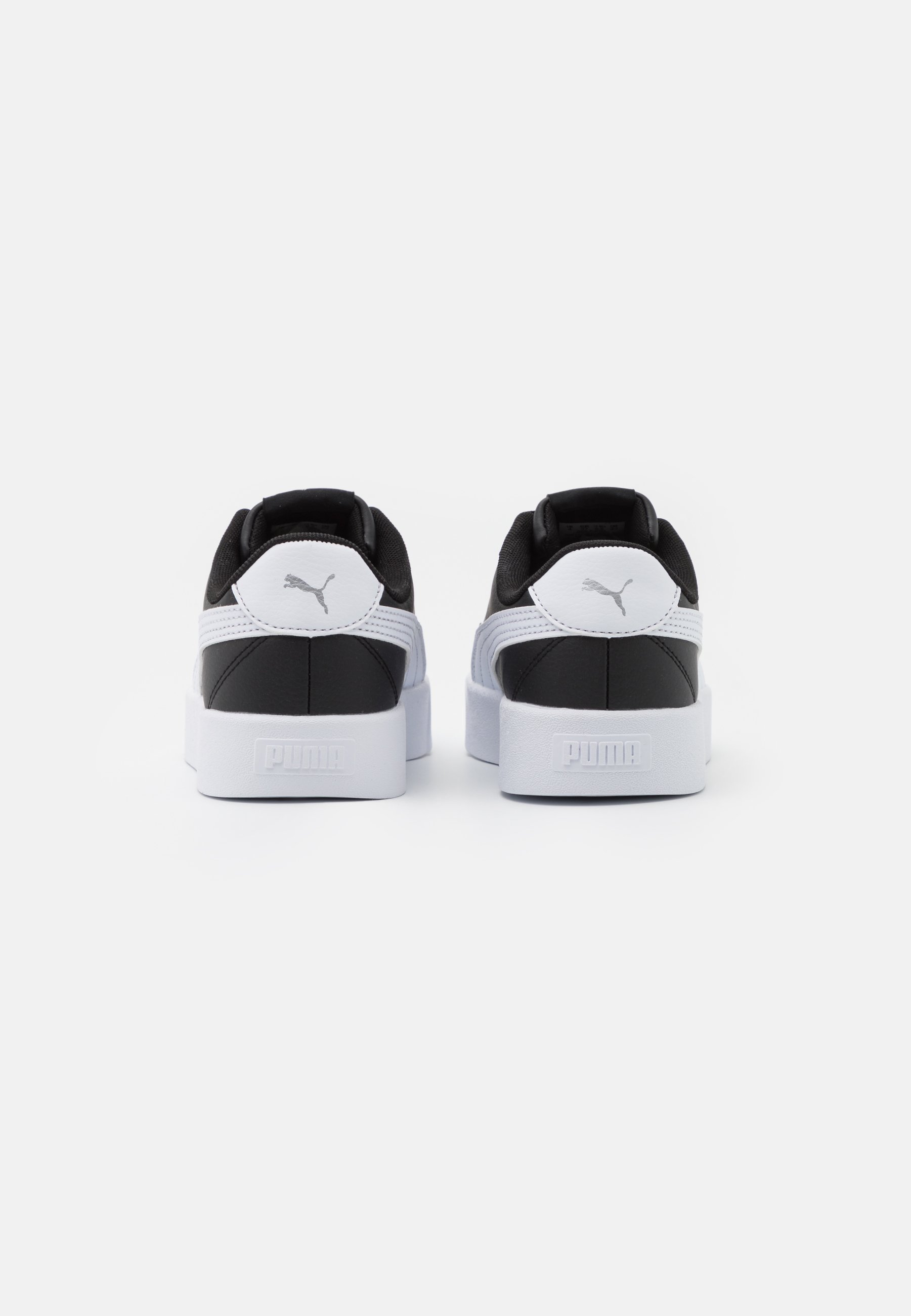 Puma SKYE CLEAN - Sneakers laag - black/white/silver/wit - Zalando.nl
