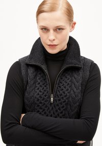 ARMEDANGELS OLAIAAS CABLE - Jersey de punto - steel melange