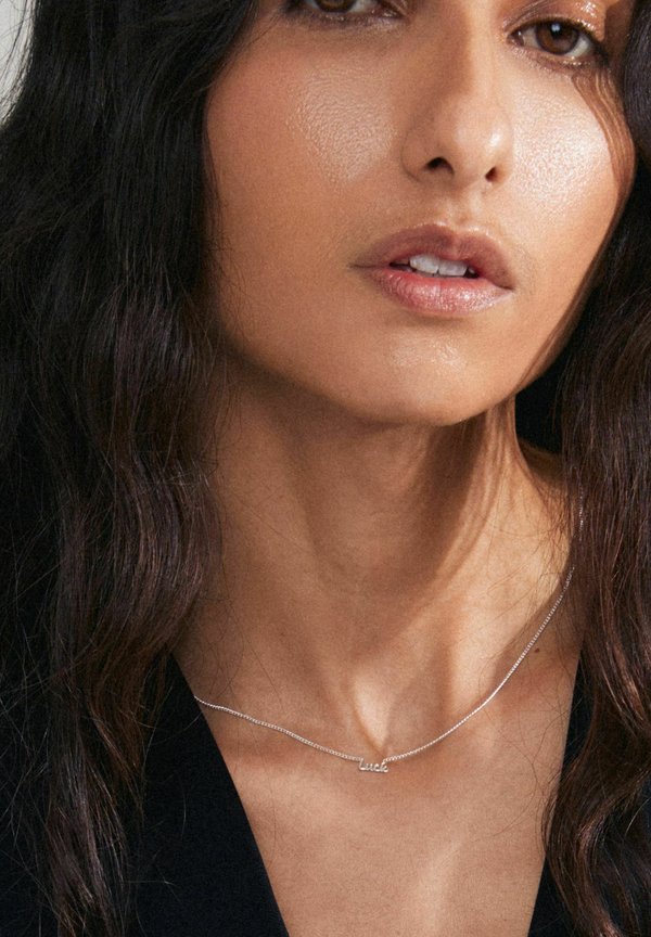 LUCK  - Halskette - silver plated