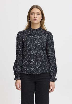 TANYA LS - Blouse - black