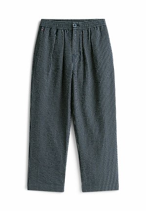 Pantalones - dark blue stripes