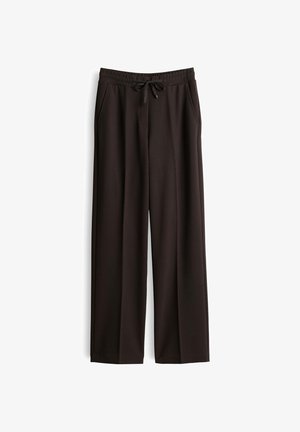 OPUS PANTS, OPUS PANTS WIDE LEG PANTS MACIE - Pantaloni - affogato