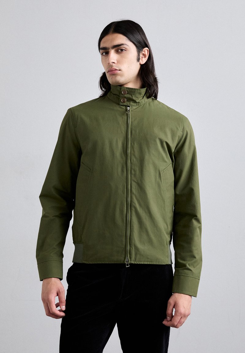 PS Paul Smith MENS STAND COLLAR HARRINGTON - Suvejakk - greens