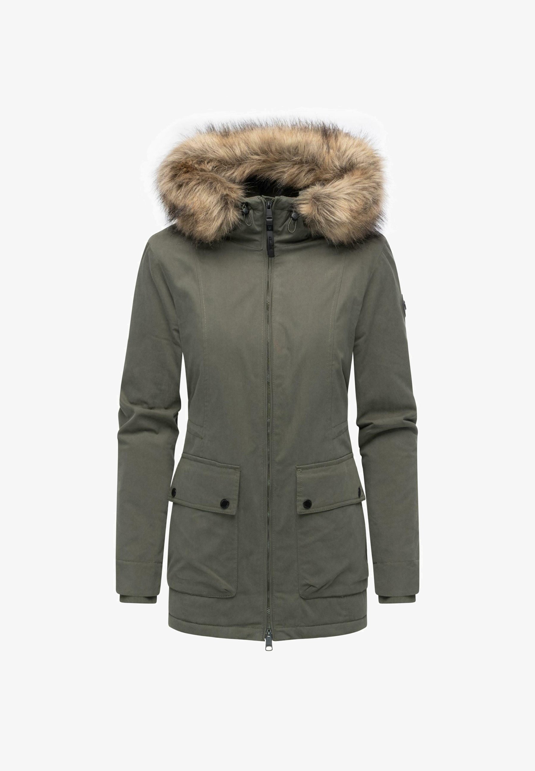 Manteau Veste Femme Ragwear Ragwear Manteau D'hiver Dark Olive/olive