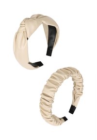 HEAD BAND - Hair styling accessory - pastel cream