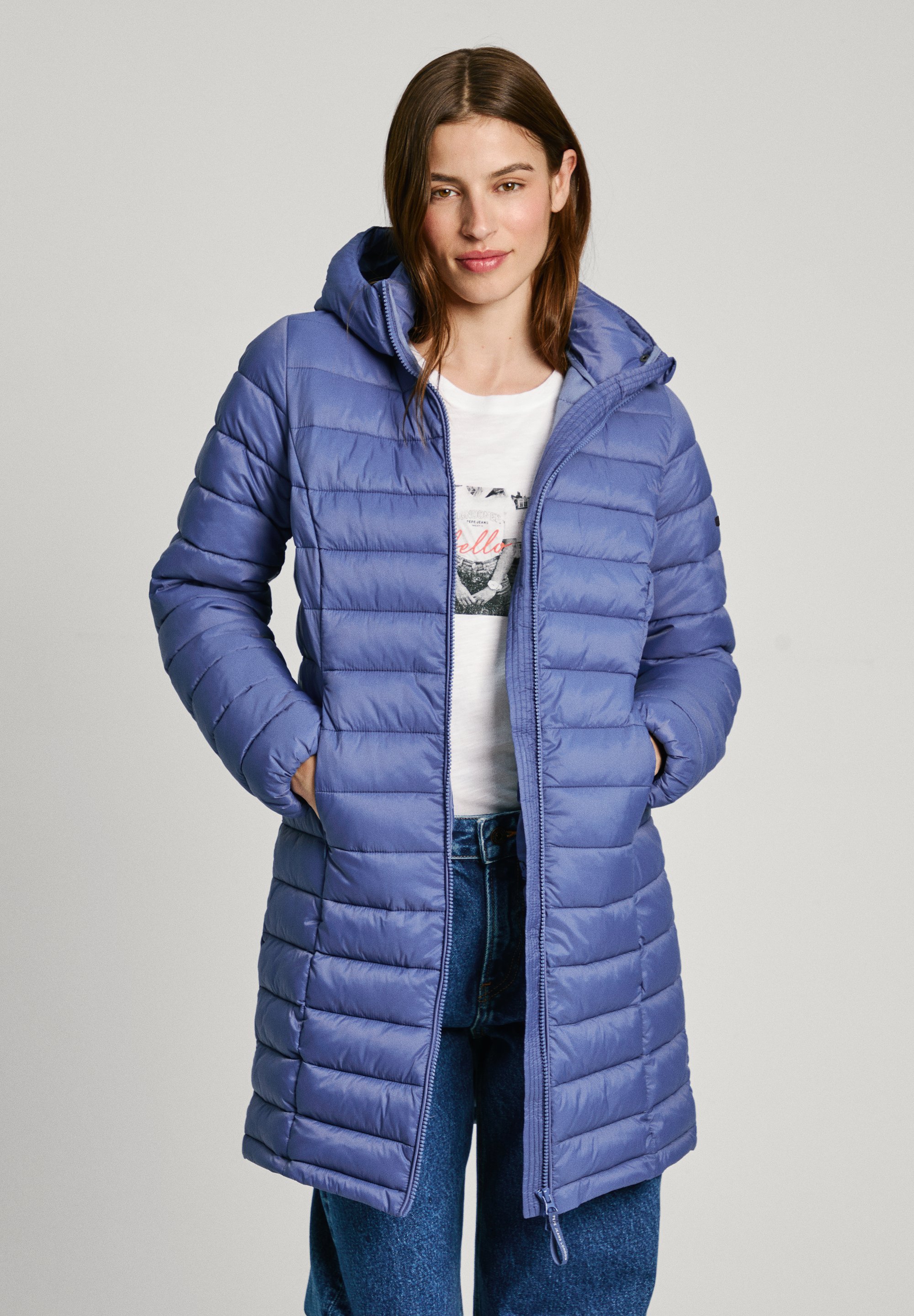Pepe Jeans AMMY Cappotto invernale weller blue/celeste