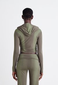 Jaded London ZIP THROUGH HOODIE - Jakna za treniranje - brown