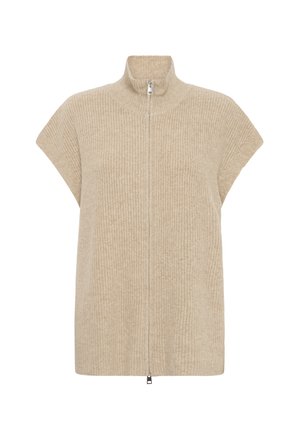 ICHI Cardigan - oatmeal melange