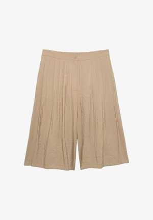 Marks & Spencer, PLEATED LONGLINE - Shorts - mocha