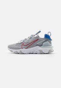 Não selecionado, light smoke grey/university red