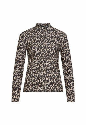VILA, VILEOA L/S HIGH NECK TOP - NOOS - T-shirt à manches longues - black