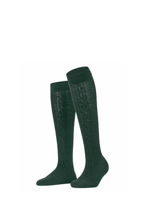 FALKE DECLIVITY KNIESTRÜMPFE - Chaussettes hautes - hunter green