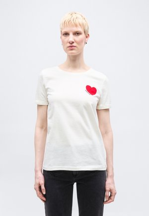 ONLVICA FOLD UP - Printtipaita - cloud dancer