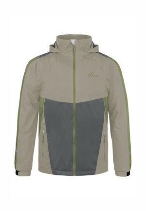 REGEN WASILLA - Waterproof jacket - beige