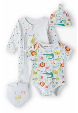 4 PCS SET - Sleep suit - white